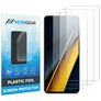 Mobigear POCO X6 Pro Displayschutz Schutzfolie - Hüllenfreundlich (3er Pack)