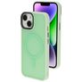 Mobiparts Hardcover iPhone 14 MagSafe Hülle Hardcase Backcover - Satin Light Green