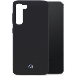 Mobilize Rubber Gelly Samsung Galaxy S23 Hülle Flexibles TPU Backcover - Matt Black