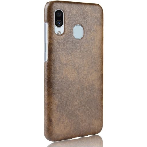 Mobigear Excellent Samsung Galaxy A40 Hülle Hardcase Backcover - Braun
