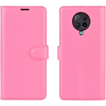 Mobigear Classic POCO F2 Pro Hülle Klapphülle Geldbörse - Magenta
