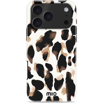 MIO iPhone 17 Pro MagSafe Hülle Hardcase Backcover - Leopard