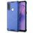 Mobigear Honeycomb OPPO A31 Hülle Hardcase Backcover Stoßfest - Blau