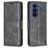 Mobigear Excellent Samsung Galaxy S26 FE Hülle Klapphülle Geldbörse - Schwarz