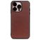 Mobigear Excellent iPhone 14 Pro Hülle Hardcase Backcover - Braun
