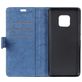 Mobigear Ranch Huawei Mate 20 Pro Hülle Klapphülle Geldbörse - Blau