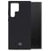 Mobilize Rubber Gelly Samsung Galaxy S22 Ultra Hülle Flexibles TPU Backcover - Matt Black