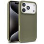 Mobigear Bio iPhone 18 Pro Max Hülle Umweltfreundliches Backcover - Armeegrün