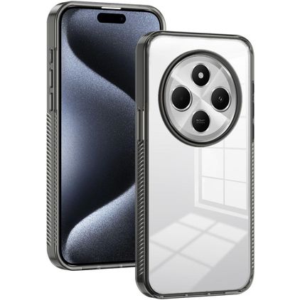 Mobigear Crystal Xiaomi Redmi 14C Hülle Hardcase Backcover - Schwarz
