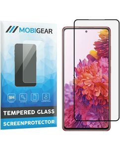 Mobigear Curved Samsung Galaxy S20 FE Panzerglas Gehärtetes Glas Displayschutz - Hüllenfreundlich - Schwarz