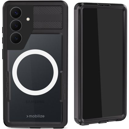 Mobilize Waterproof Samsung Galaxy S26 Plus Wasserdicht MagSafe Hülle Hardcase Backcover - Schwarz