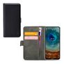 Mobilize Classic Gelly Wallet Nokia X10 Hülle Klapphülle Geldbörse - Schwarz