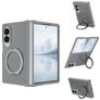 Mobigear 360 Rotating Ring Samsung Galaxy Z Fold 8 Ultra MagSafe Hülle Hardcase Backcover mit Ringhalter - Grau