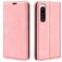Mobigear Retro Slim Sony Xperia 5 IV Hülle Klapphülle Geldbörse - Pink