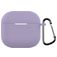 Mobigear Colors Apple AirPods 4 Hülle Flexibles Silikon - Lila