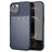 Mobigear Groove iPhone 13 Mini Hülle Flexibles TPU Backcover - Blau