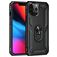 Mobigear Armor Ring iPhone 13 Pro Hülle Hardcase Backcover Stoßfest mit Ringhalter - Schwarz