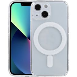 Mobigear Crystal Durchsichtig iPhone 13 Mini MagSafe Hülle Hardcase Backcover - Transparent