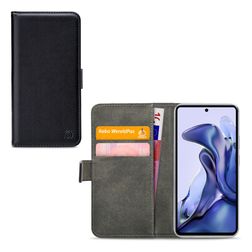 Mobilize Classic Gelly Wallet Xiaomi 11T Hülle Klapphülle Geldbörse - Schwarz