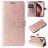 Mobigear Butterfly iPhone 16 Pro Hülle Klapphülle Geldbörse - Roségold