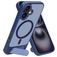 Mobiparts Hardcover iPhone 16 MagSafe Hülle Hardcase Backcover mit Ständer - Satin Blue