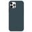 Valenta Snap Luxe iPhone 12 Pro Hülle Echtes Leder Backcover - Blau
