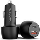 Mobilize Dual USB / USB-C Auto Ladegerät Power Delivery 48W - Schwarz Mobilize Dual USB / USB-C Auto Ladegerät Power Delivery 48W - Schwarz