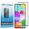 Mobigear Premium Samsung Galaxy A41 Panzerglas Gehärtetes Glas Displayschutz - Hüllenfreundlich - Schwarz