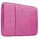 Mobigear Denim Zipper Laptop Sleeve 13 - 14 Zoll Laptop Hülle - Pink