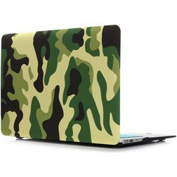 Mobigear Design MacBook Air 13 Zoll (2010-2019) Hardshell Hülle Laptop Cover MacBook Case - Jungle Camauflage - Modell A1369 / A1466