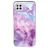 Mobigear Marble Huawei P40 Lite Hülle Flexibles TPU Backcover - Lila
