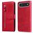 Mobigear Zipper iPhone Air Hülle Klapphülle Geldbörse - Rot