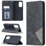 Mobigear Rhombus Slim Samsung Galaxy A52s 5G Hülle Klapphülle - Schwarz