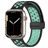 Mobigear Sport Plus Mag Silikon Apple Watch Armband Magnetverschluss - 49/46/45/44 mm - Schwarz / Türkis
