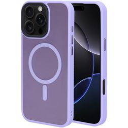 Mobiparts Hardcover iPhone 16 Pro Max MagSafe Hülle Hardcase Backcover - Satin Lila