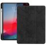 Mobigear Tri-Fold Gel iPad Pro 12.9 Zoll (2018) Hülle TPU,Kunstleder Klapphülle + Stifthalter - Schwarz