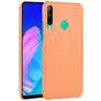 Mobigear Croco Huawei P40 Lite E Hülle Hardcase Backcover - Orange