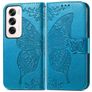 Mobigear Butterfly OPPO Reno 12 Pro Hülle Klapphülle Geldbörse - Blau