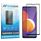 Mobigear Premium Samsung Galaxy M12 Panzerglas Gehärtetes Glas Displayschutz - Hüllenfreundlich - Schwarz