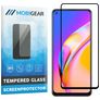 Mobigear Premium OPPO A94 5G Panzerglas Gehärtetes Glas Displayschutz - Hüllenfreundlich - Schwarz