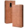 Mobigear Sensation OnePlus 7 Klapphülle Portemonnaie - Cognac