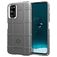 Mobigear Rugged Shield Realme 7 Pro Hülle Flexibles TPU Backcover Stoßfest - Grau