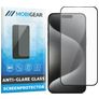 Mobigear Premium iPhone 15 Pro Panzerglas Gehärtetes Glas Displayschutz Anti-Glare - Hüllenfreundlich - Schwarz