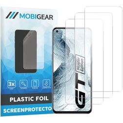 Mobigear Realme GT Master Edition Displayschutz Schutzfolie - Hüllenfreundlich (3er Pack)