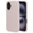 Mobiparts iPhone 16 Silikon Hülle Backcover - Soft Salmon