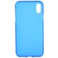 Mobigear Colors iPhone XS Max Hülle Flexibles TPU Backcover - Blau