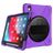 Mobigear SureGrip XGuard iPad Pro 11 Zoll (2025) Hülle Kunststoff,Silikon Backcover + Stifthalter + Schulterträger + Ständer - Lila