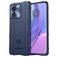 Mobigear Rugged Shield Motorola Edge 40 Hülle Flexibles TPU Backcover Stoßfest - Blau