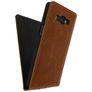 Mobilize Premium Magnet Samsung Galaxy A5 (2015) Hülle Flipcase - Braun