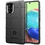 Mobigear Rugged Shield Samsung Galaxy M51 Hülle Flexibles TPU Backcover Stoßfest - Schwarz